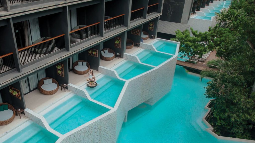 Panan Krabi Resort Free Form Pool